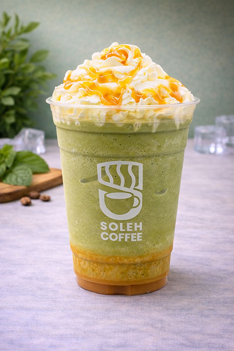 Mango Matcha Frappe
