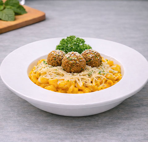 Meatballs Mac & Cheese