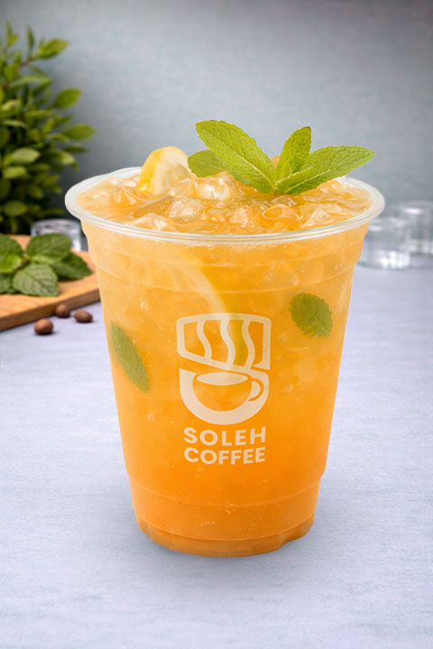 Peach Mint Soda