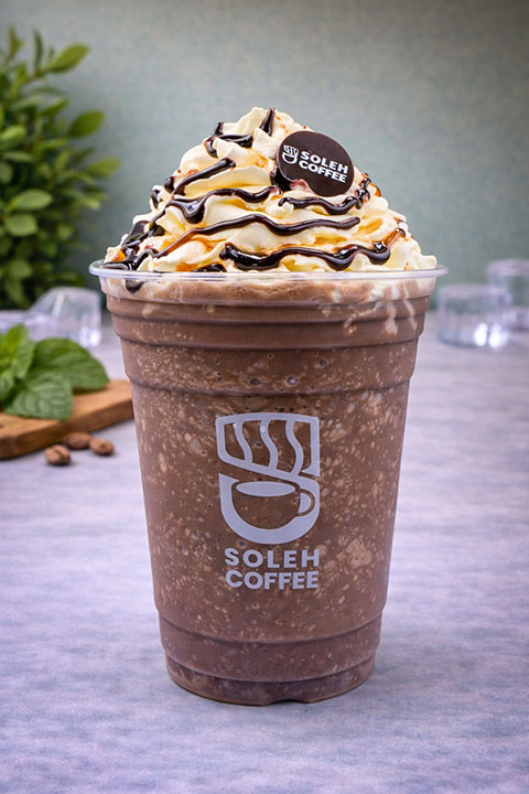 Roasted Hazelnut Chocolate Frappe