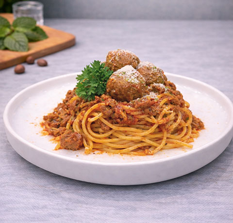 Spaghetti Meatballs