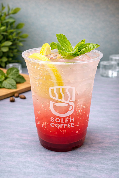 Strawberry Lemonade Soda